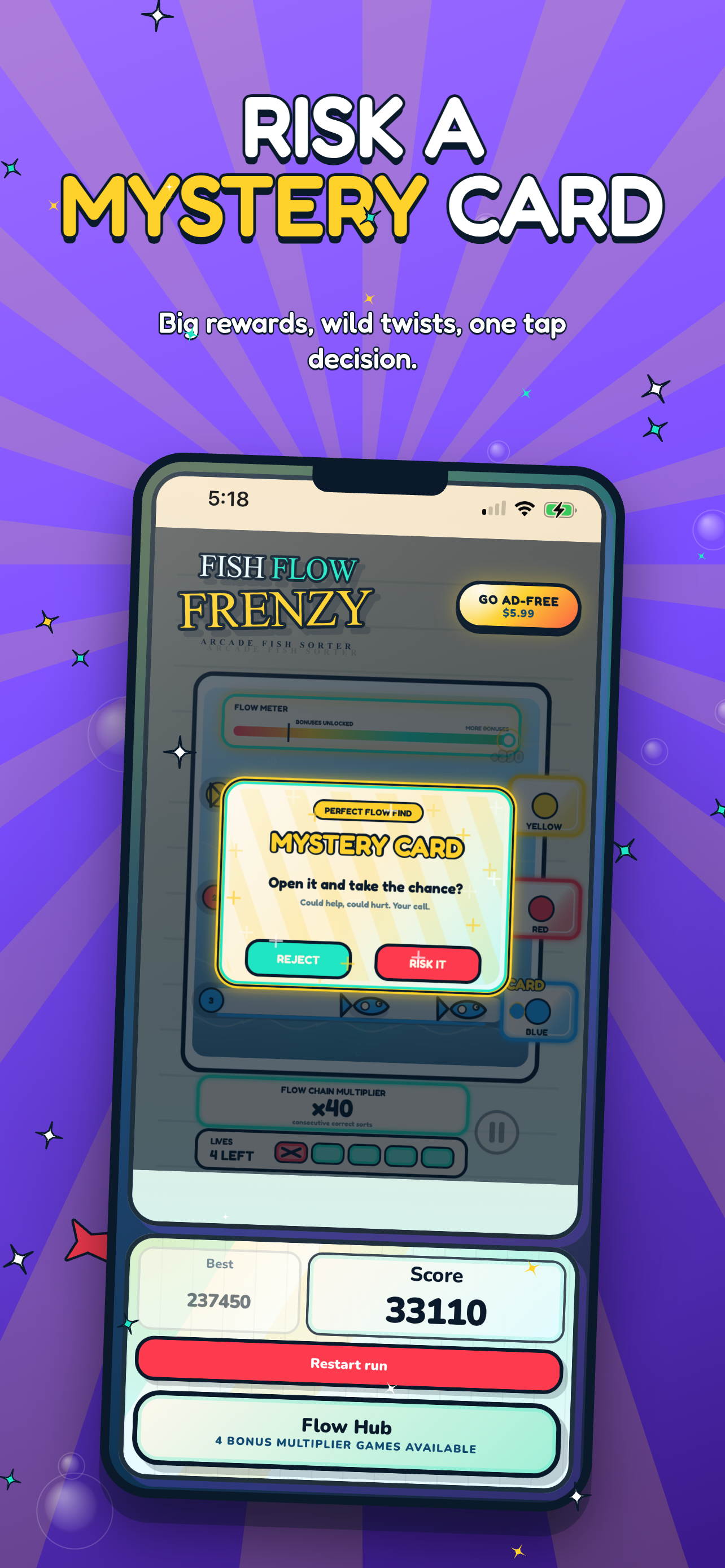 Mystery Card reward choice